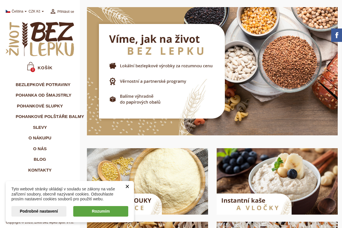 Život bez lepku - víme jak na to!