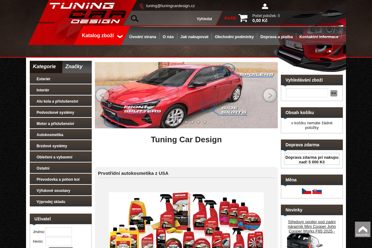 Tuning Car Design