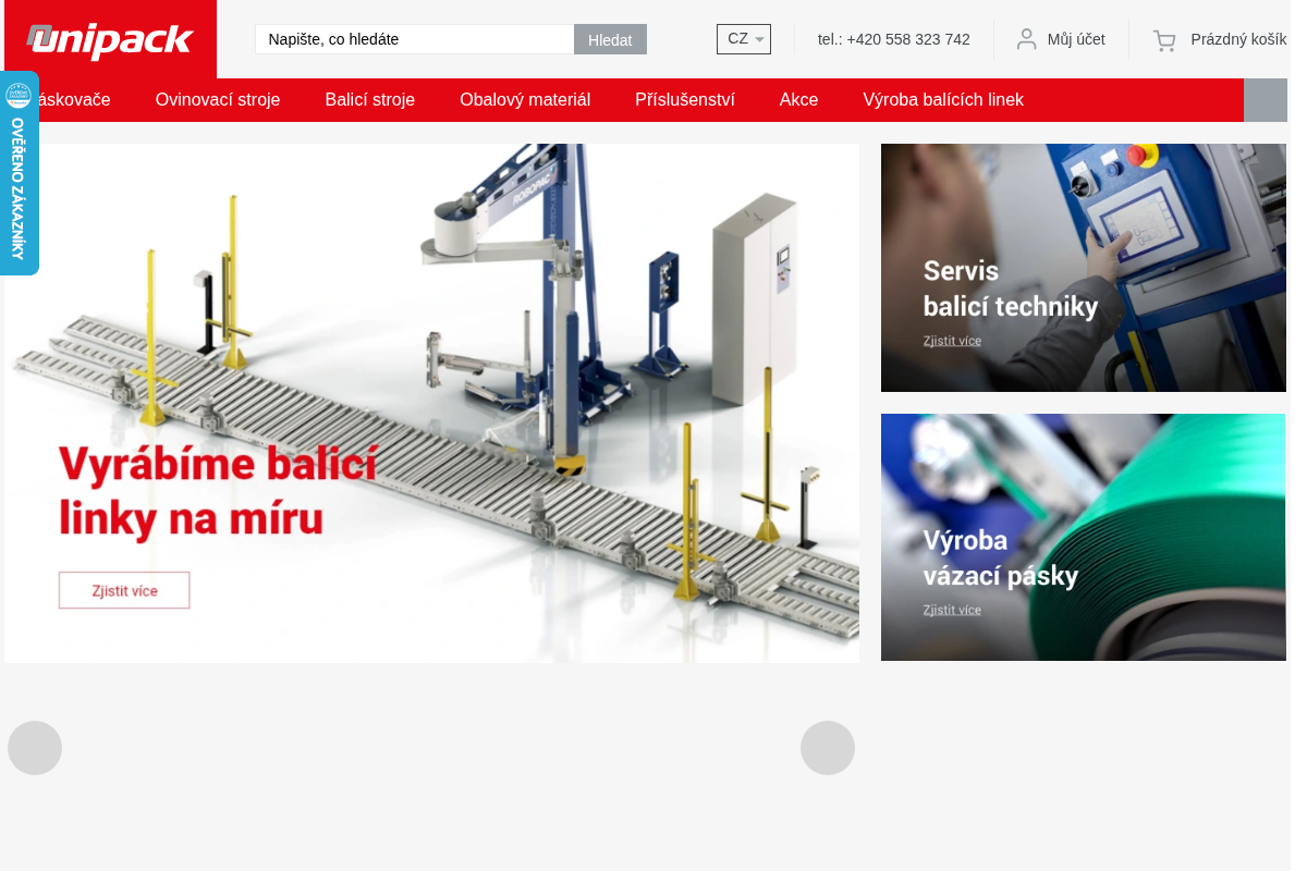 UNIPACK - Páskovací a balicí systémy