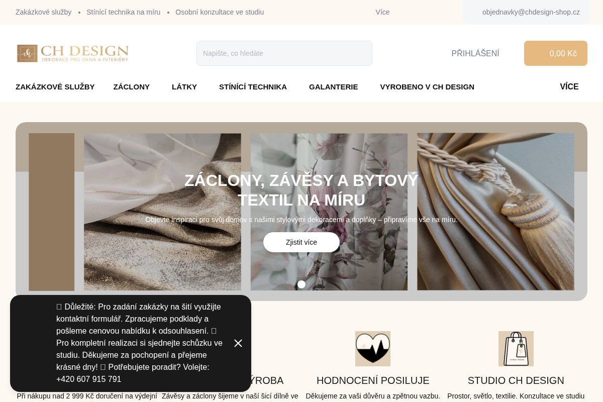 CH DESIGN-SHOP.cz
