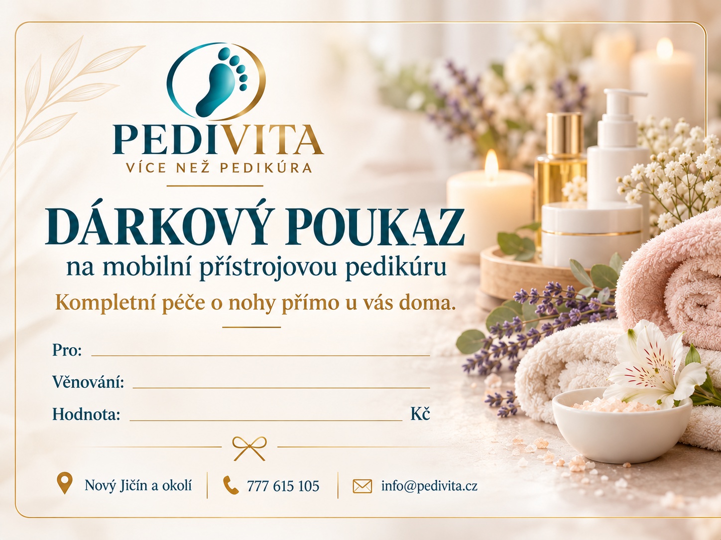Mobilní pedikúra PEDIVITA foto 2