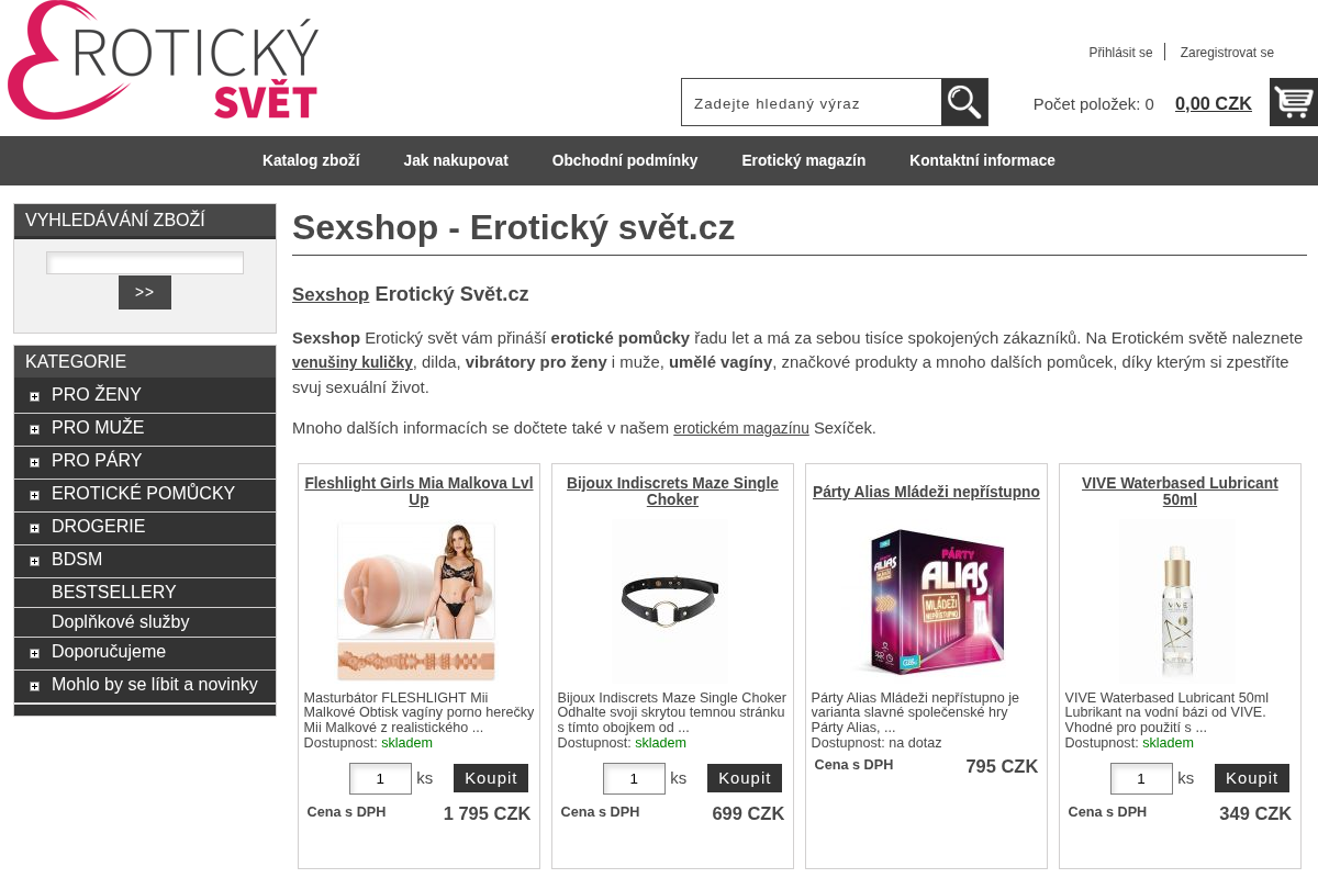Erotickysvet.cz