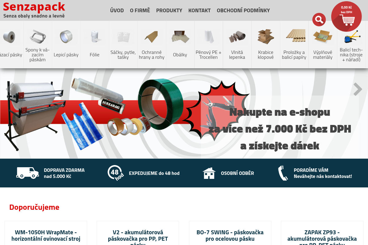 Senzapack.cz - Senza obaly snadno a levně