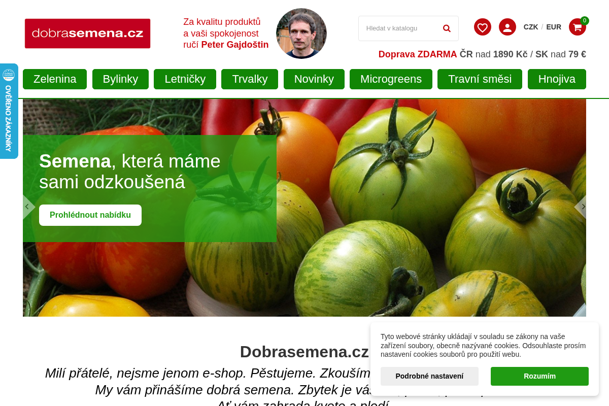 Dobrasemena.cz
