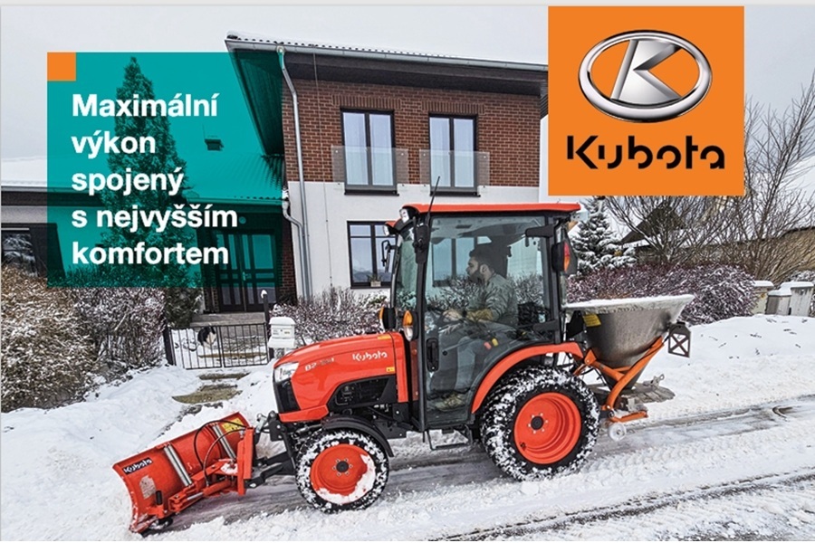 Akční nabídka KUBOTA WINTER 2026
