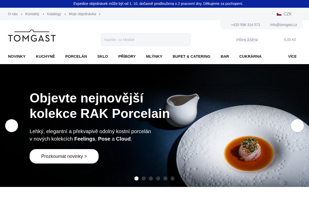 TOMGAST Czech Republic s. r. o.