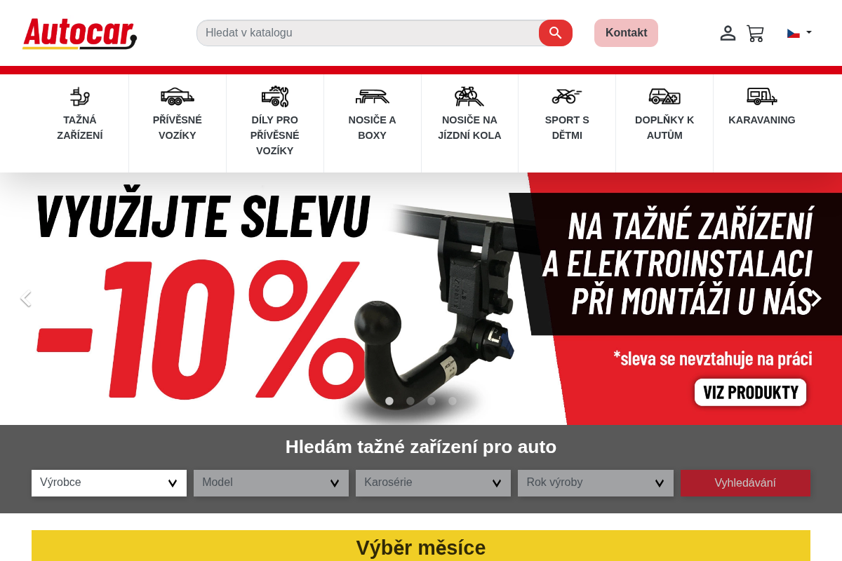 AUTOCAR - Tažná zařízení