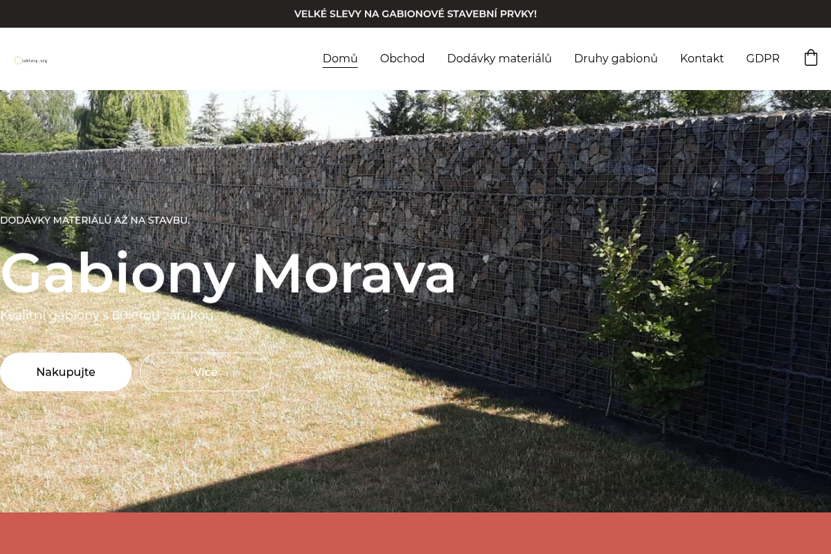 Gabiony Morava