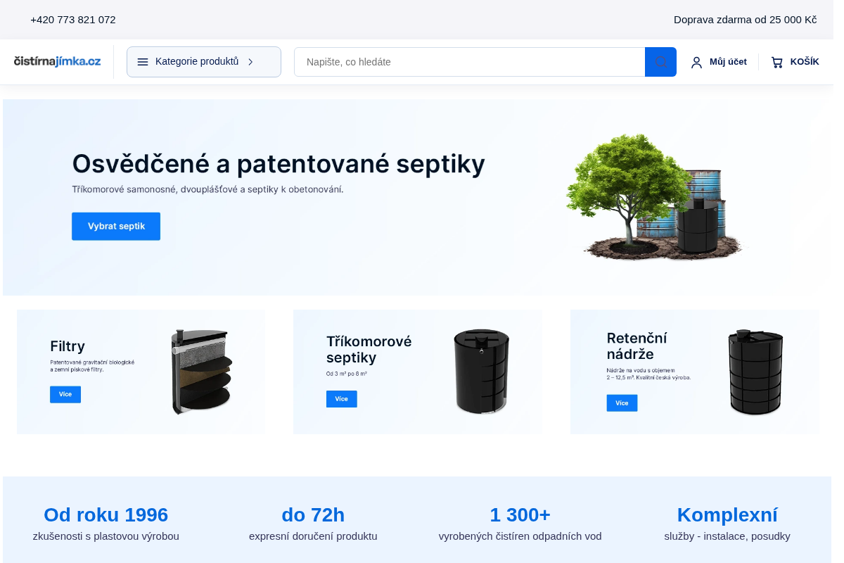 Kraťas Plast cistirna-jimka.cz