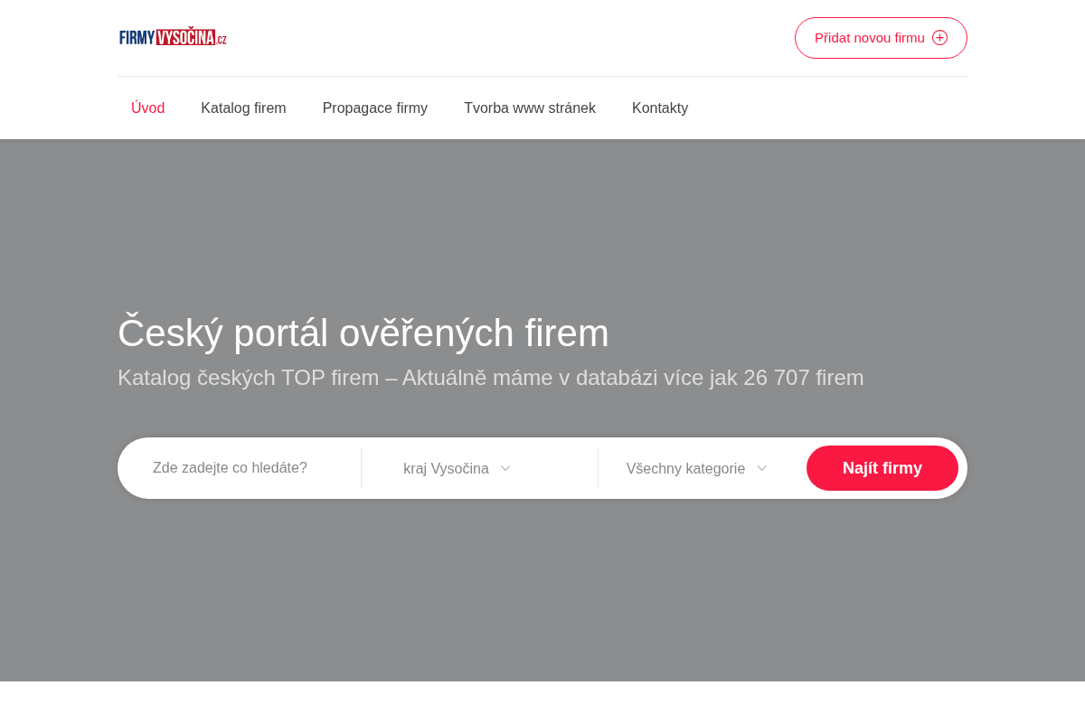 FirmyVysočina.cz