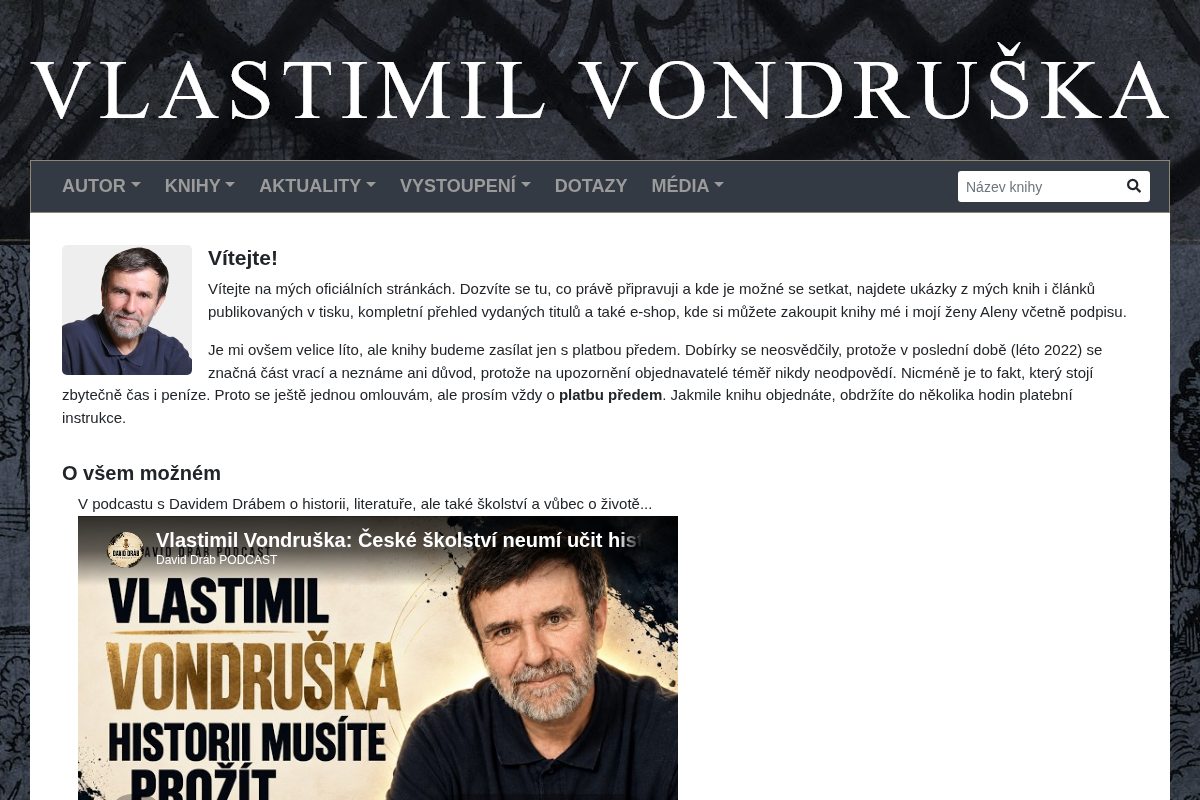 Vlastimilvondruska.cz