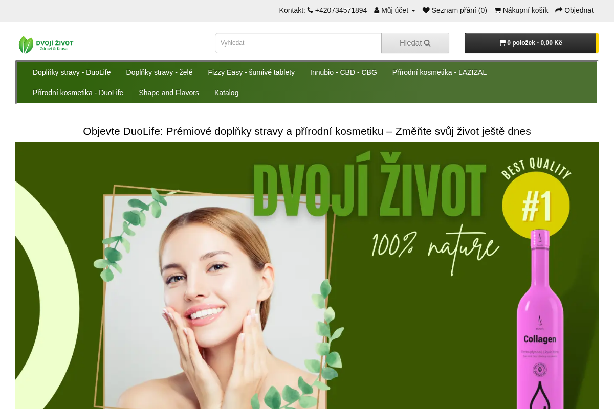 Dvojí život.cz - zdraví a krása