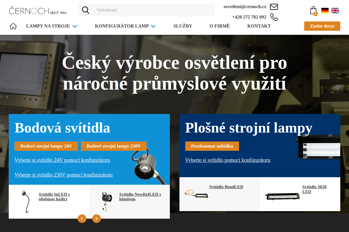 Osvětlení Černoch