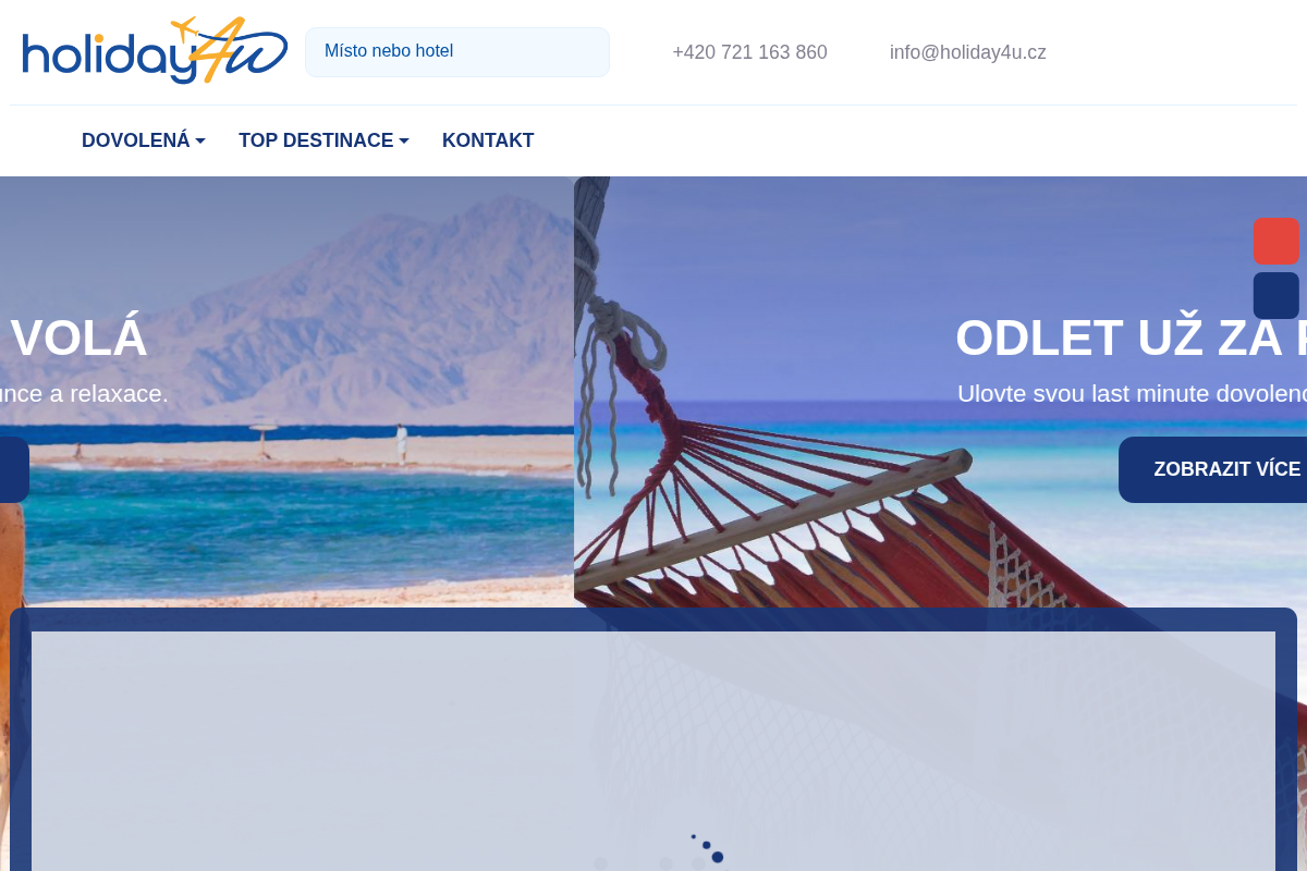 Cestovní agentura Holiday4u