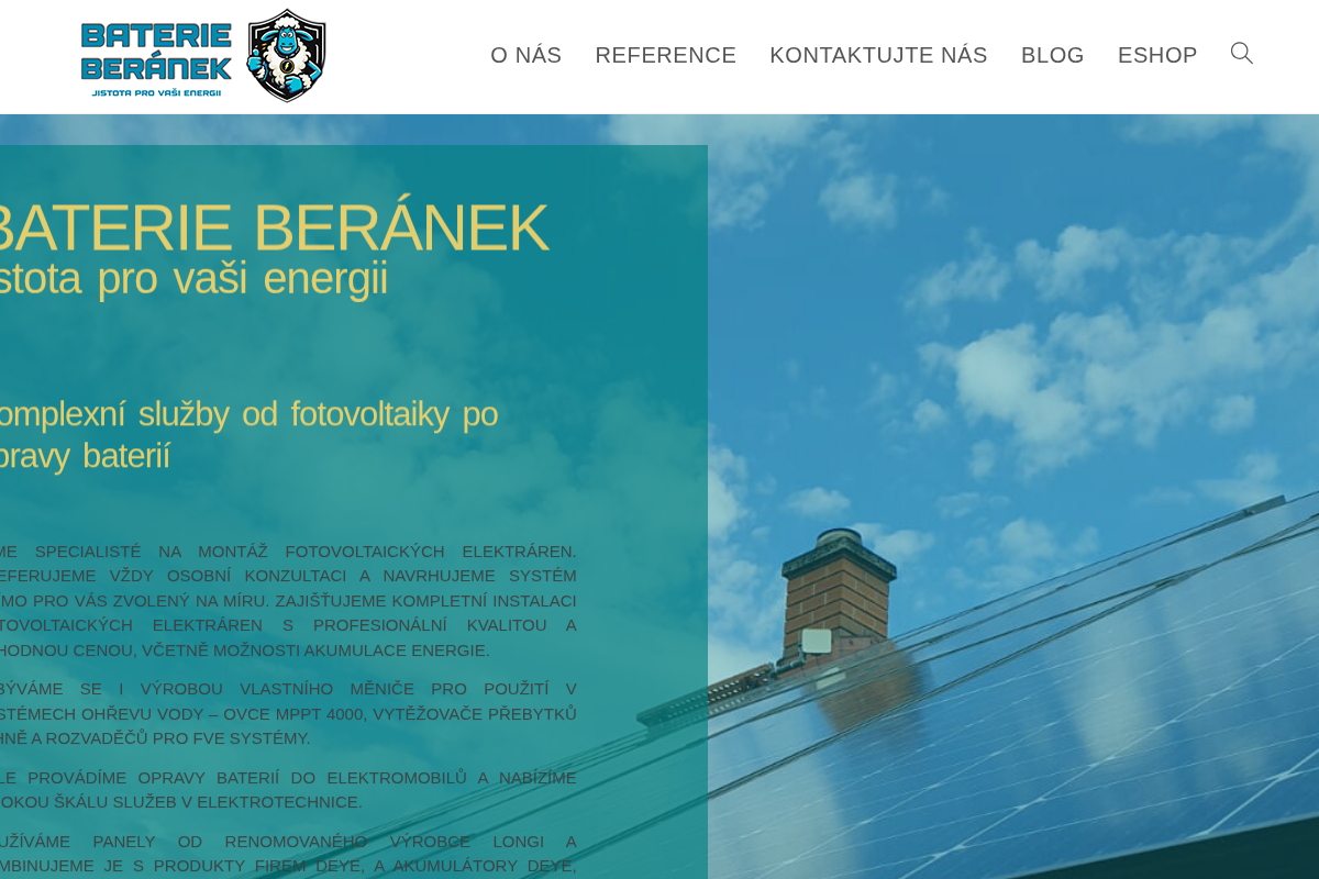 Baterie Beránek s.r.o.