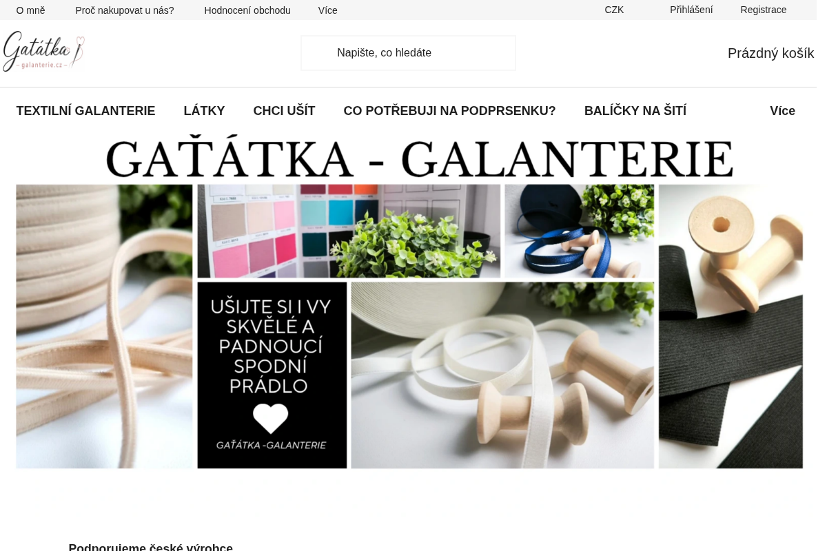 Gaťátka-galanterie