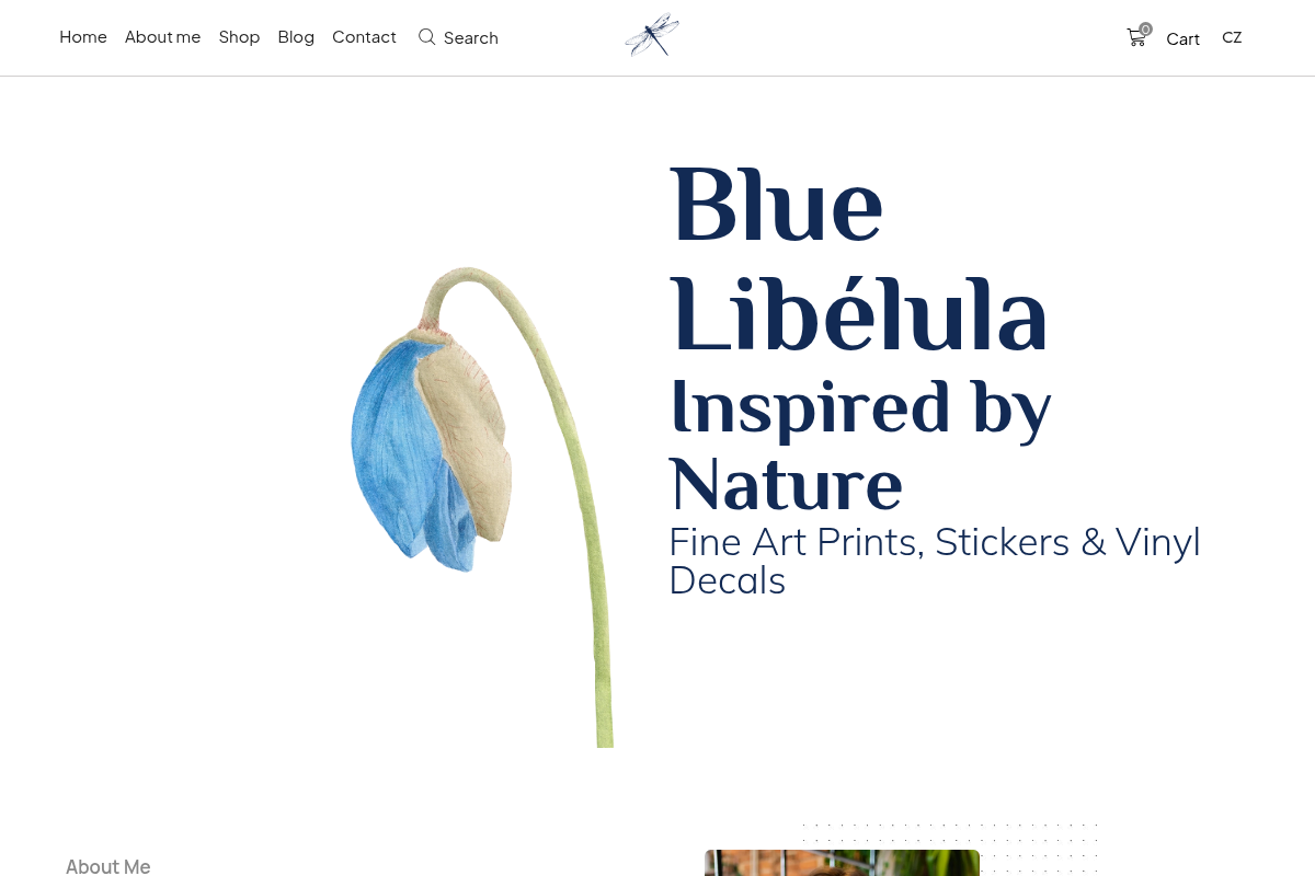 Blue Libélula