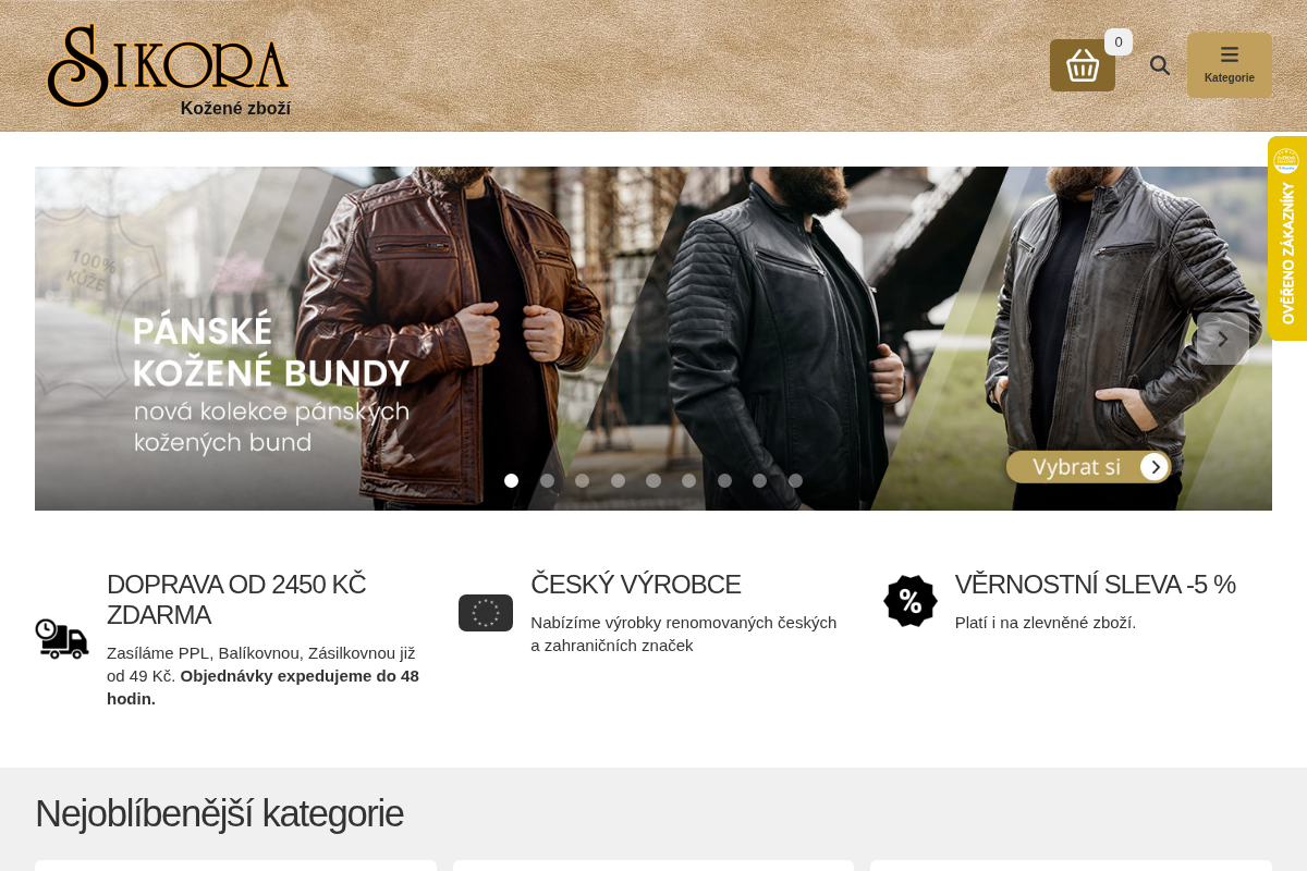Sikorashop.cz