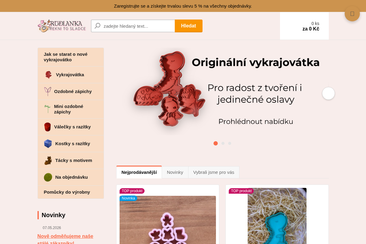Rudlanka 3D tisk