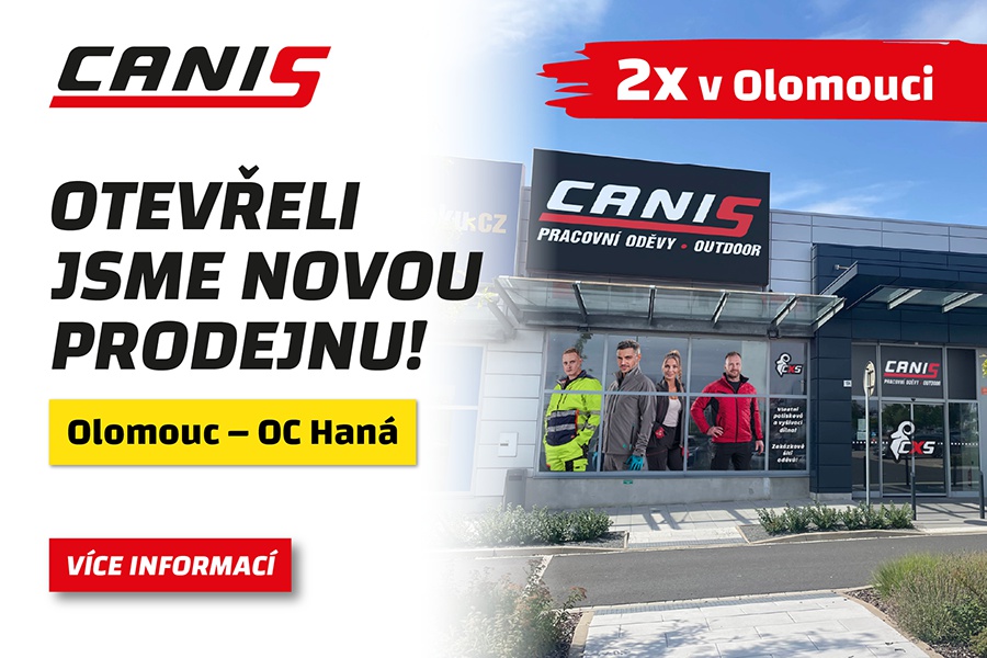 Otevřeli jsme druhou prodejnu CANIS v Olomouci!