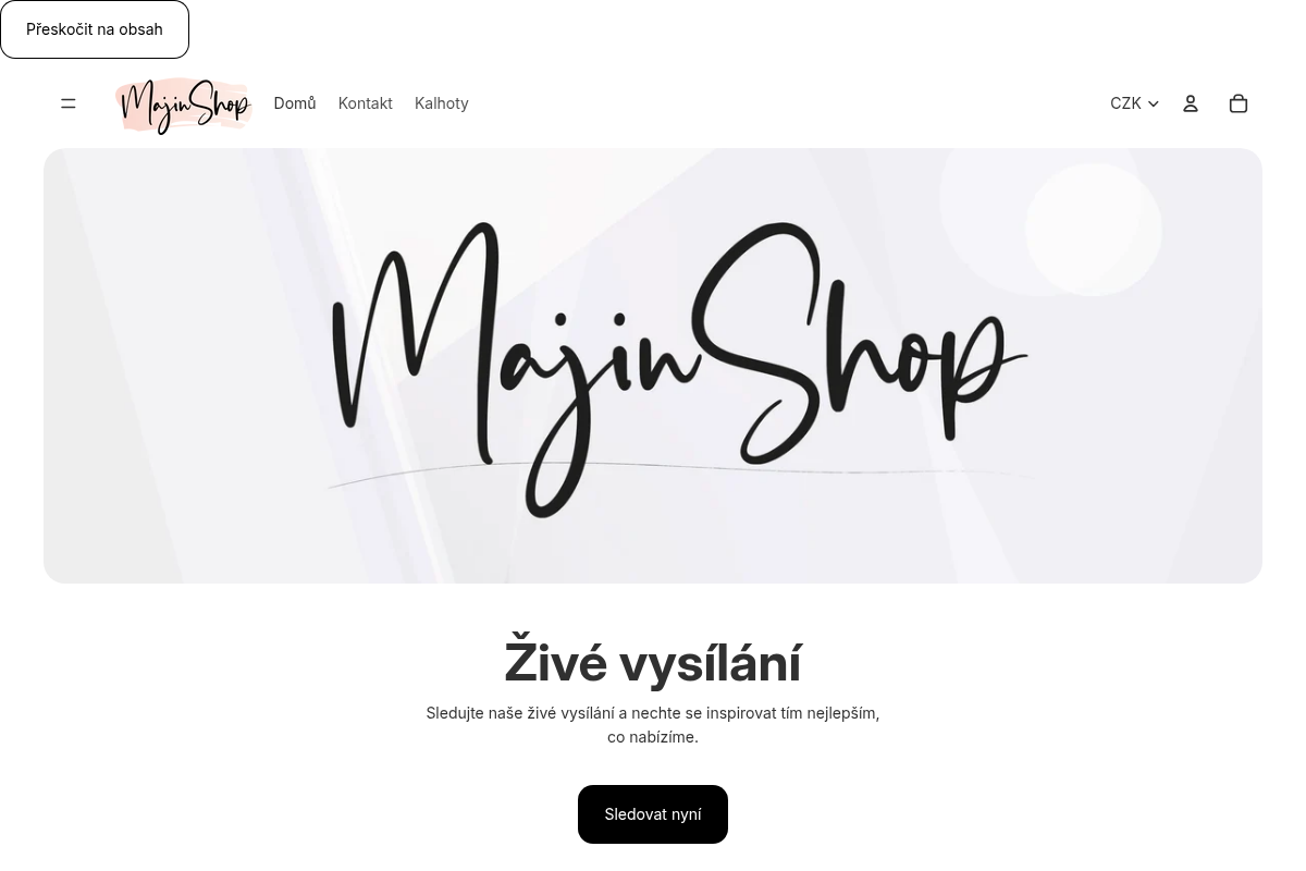 Majinshop.cz