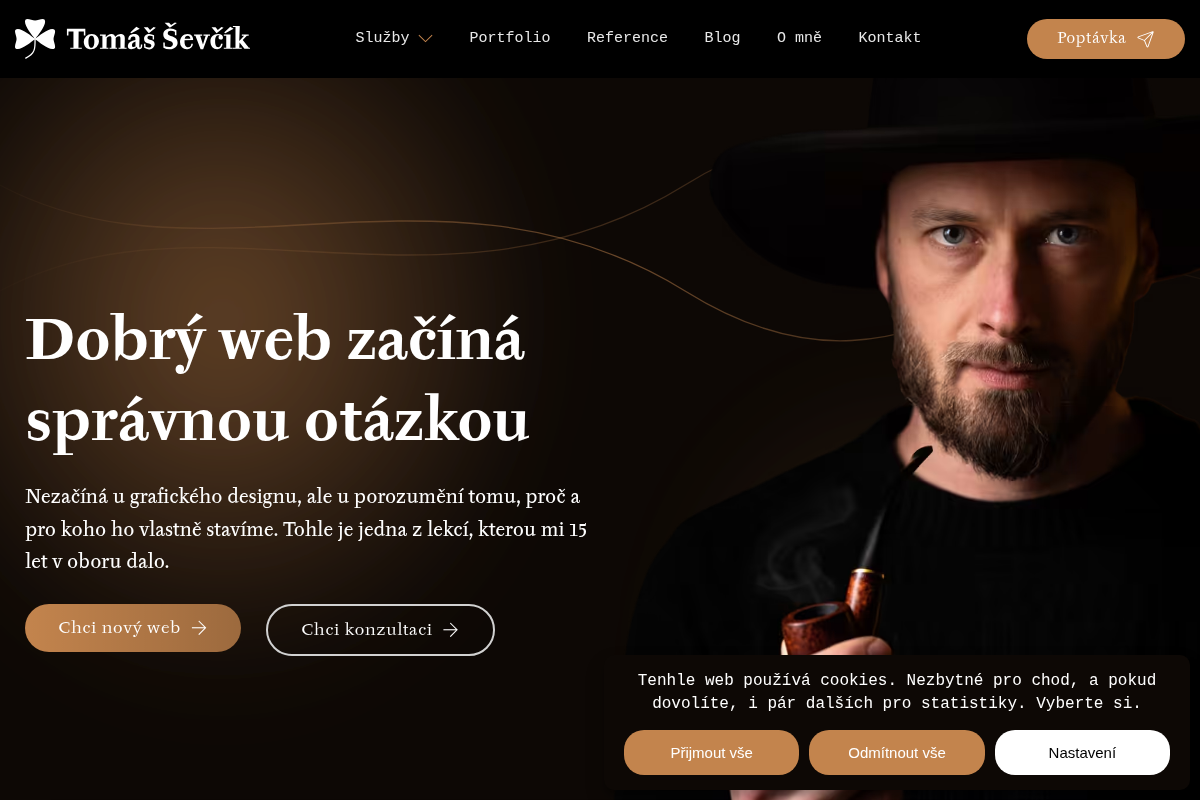 Tomáš Ševčík - webdesigner na volné noze