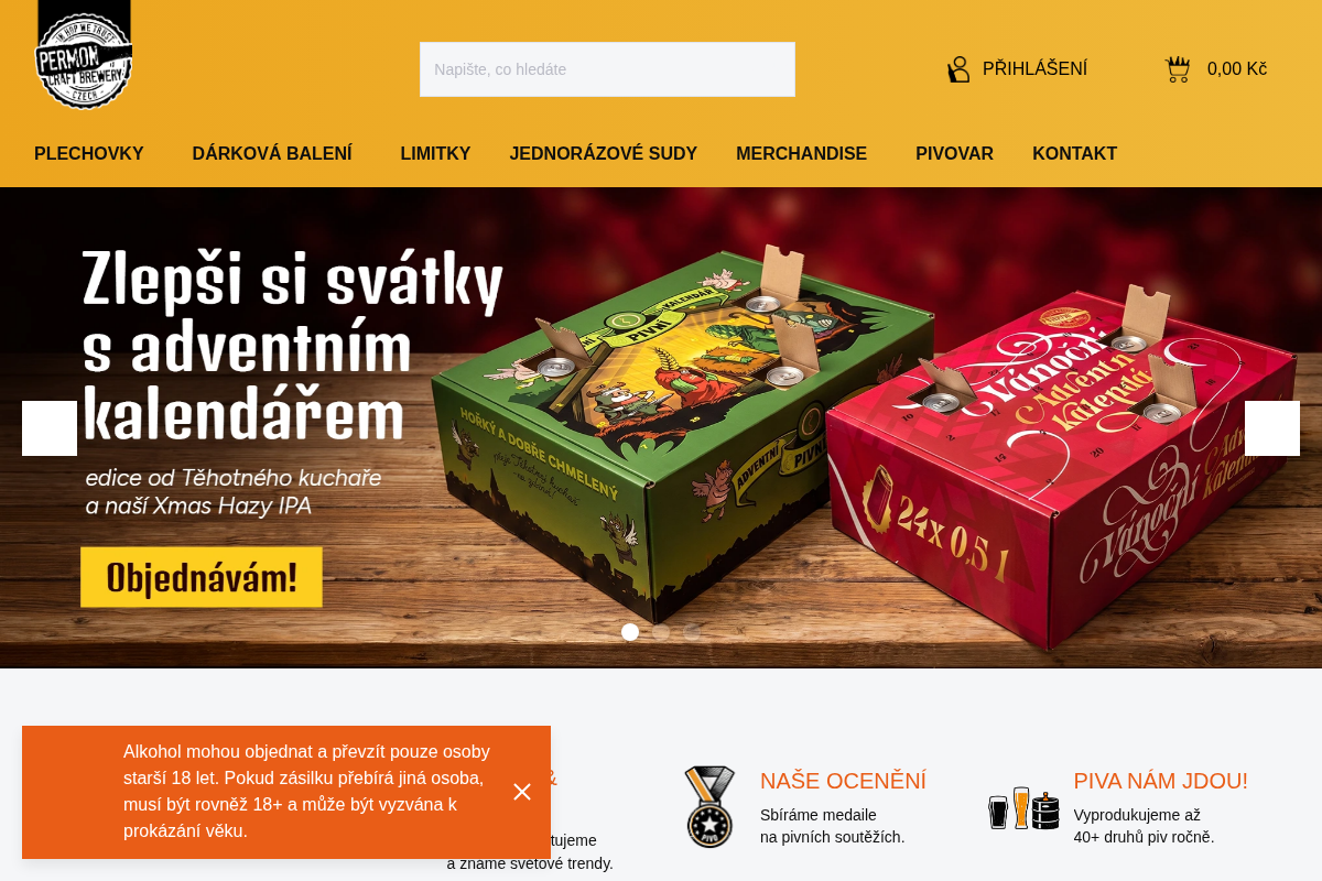 Pivovar Permon - Pivotéka