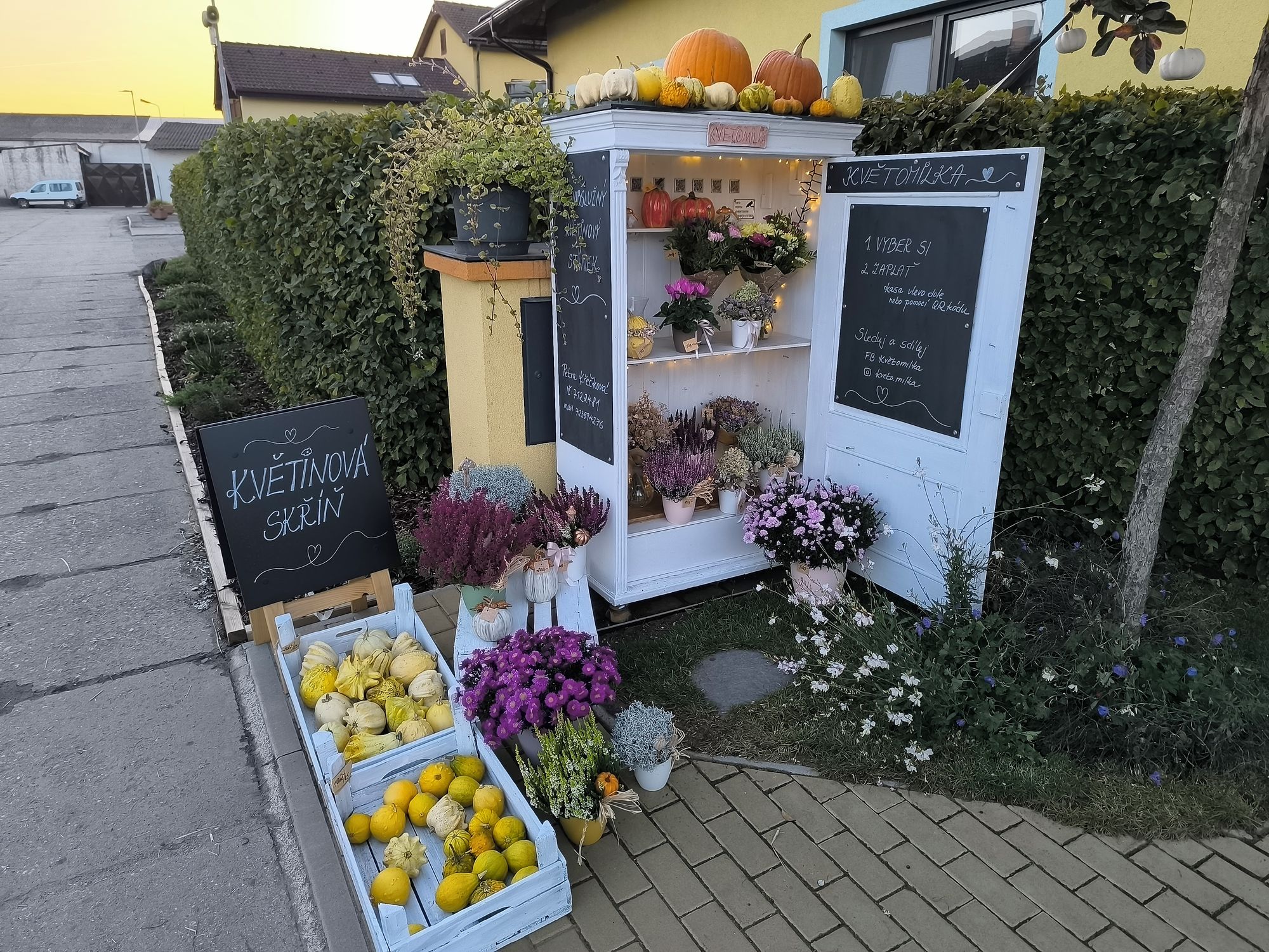 Květinová samoobsluha Ovčáry