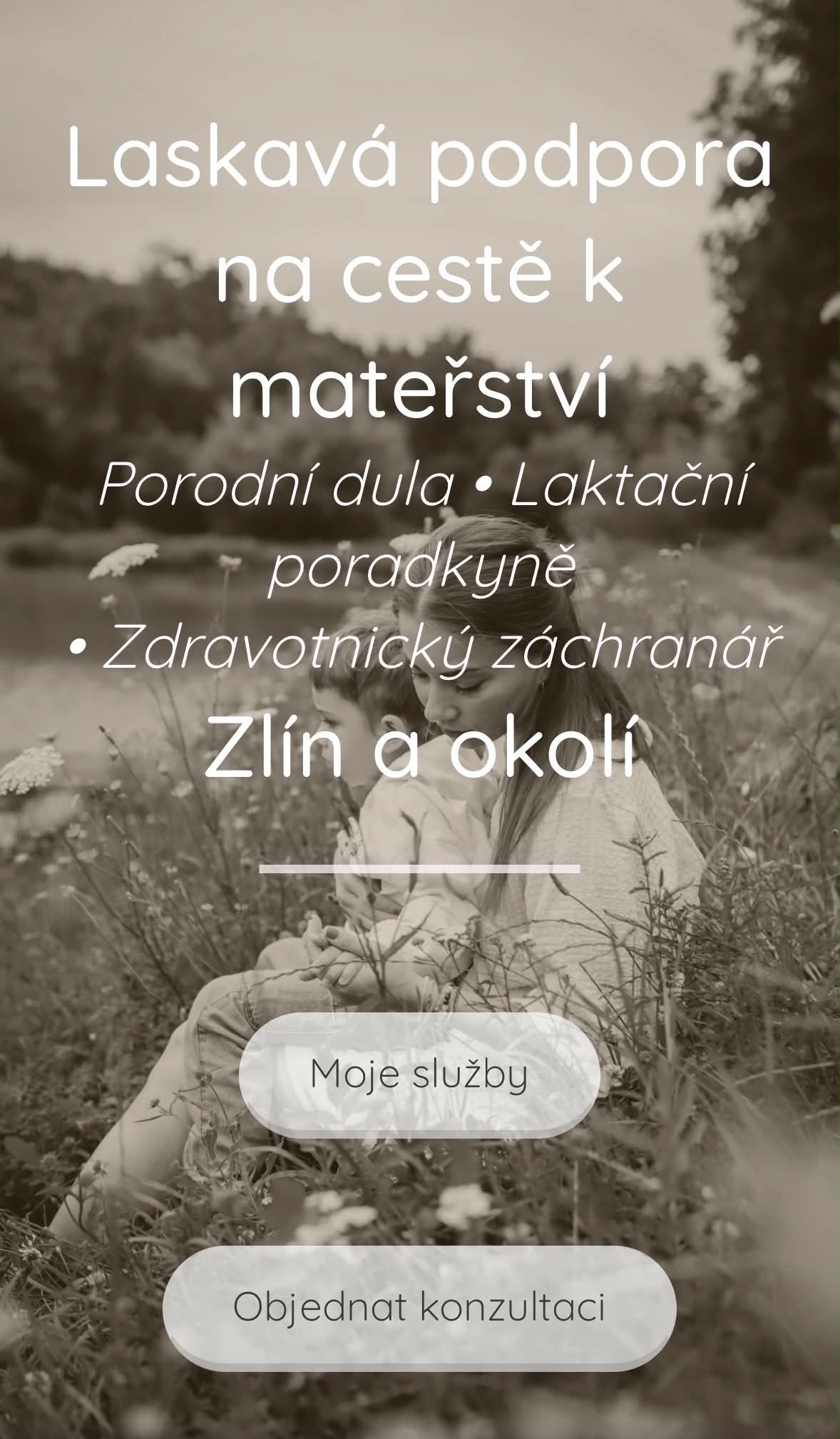 Dula a laktační poradkyně Monika Fronk foto 1
