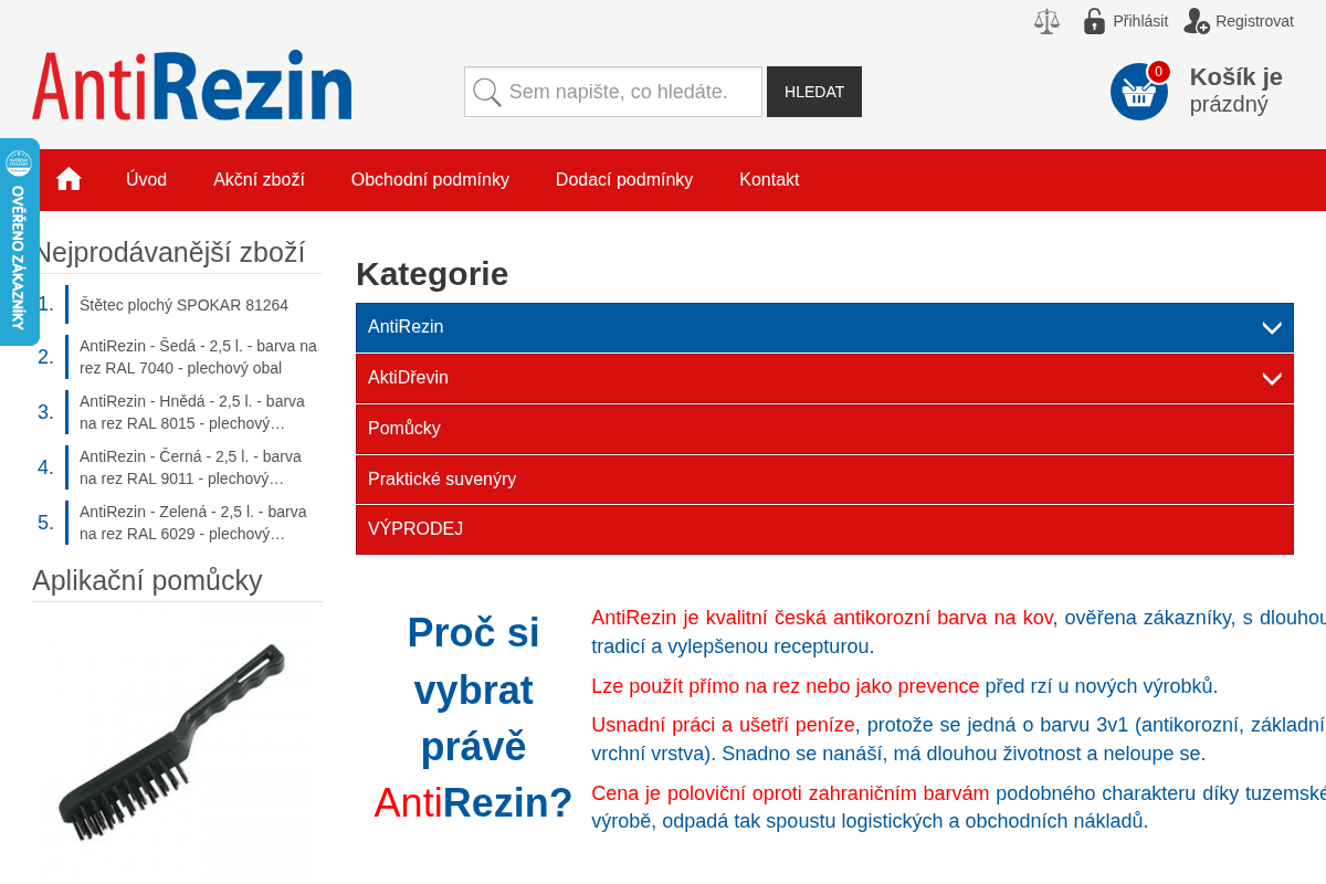 Antirezin.cz