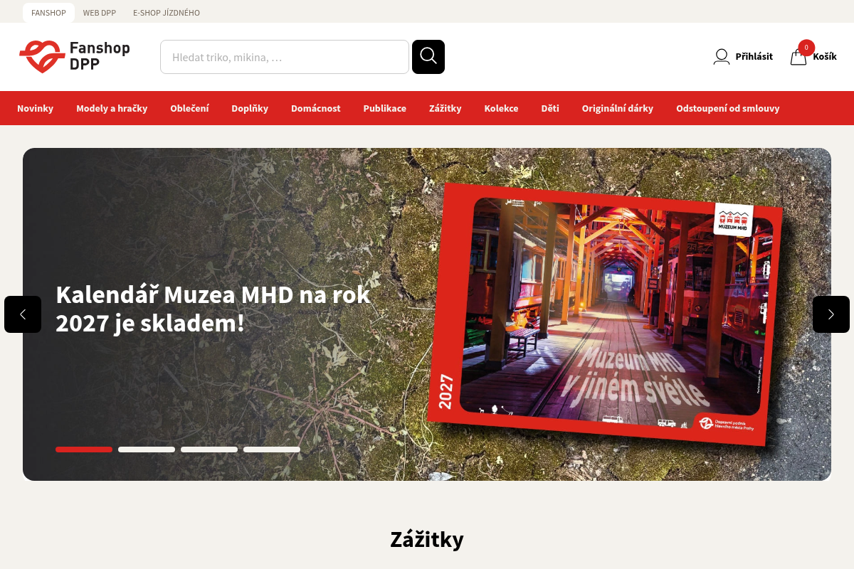 Fanshop Dopravního podniku hl. m. Prahy foto 1