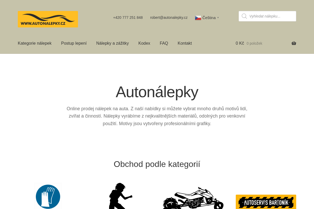 Autonálepky