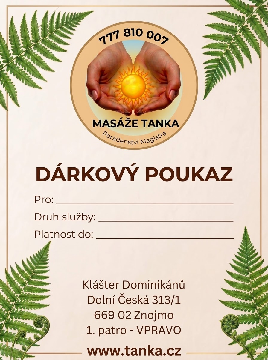Masáže TANKA