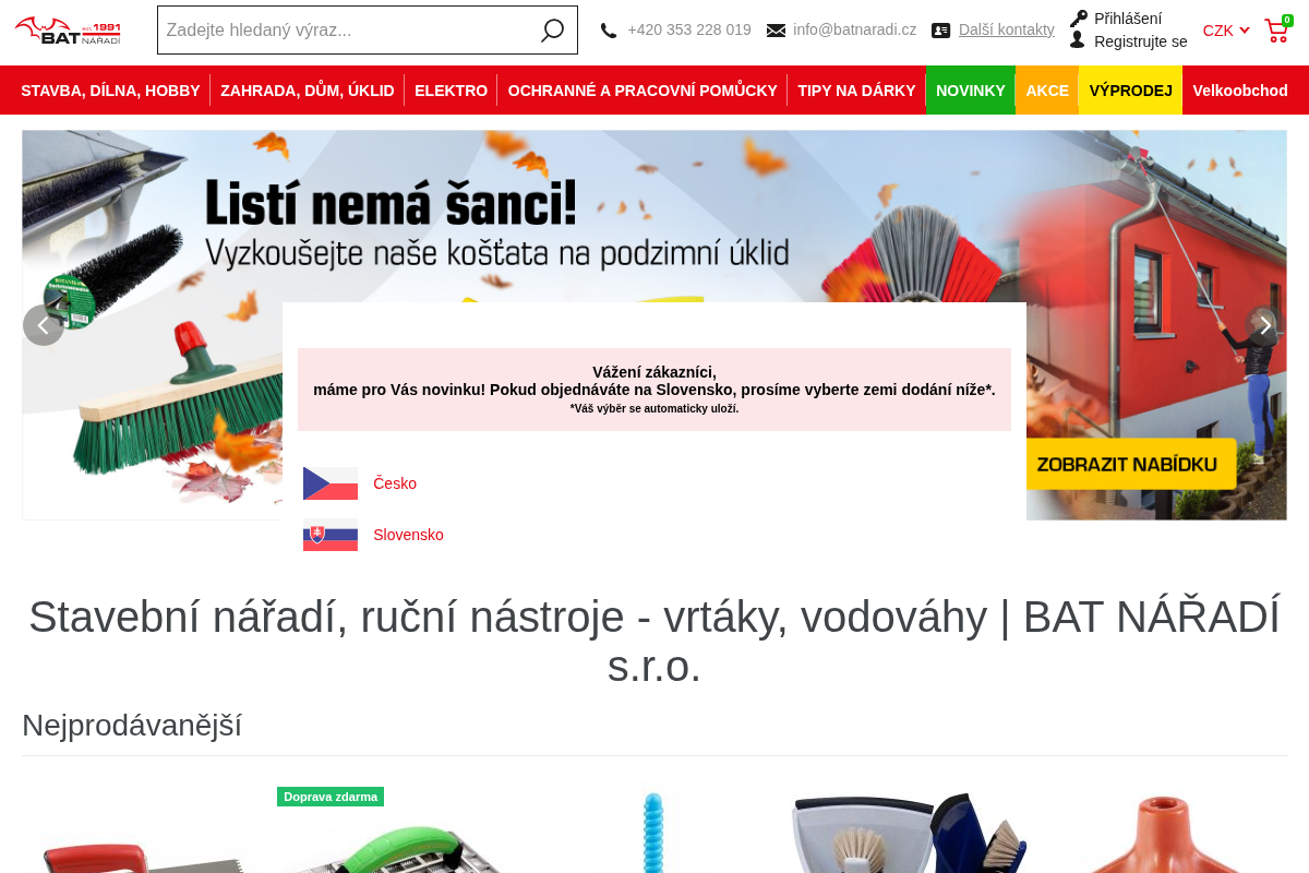BAT NÁŘADÍ