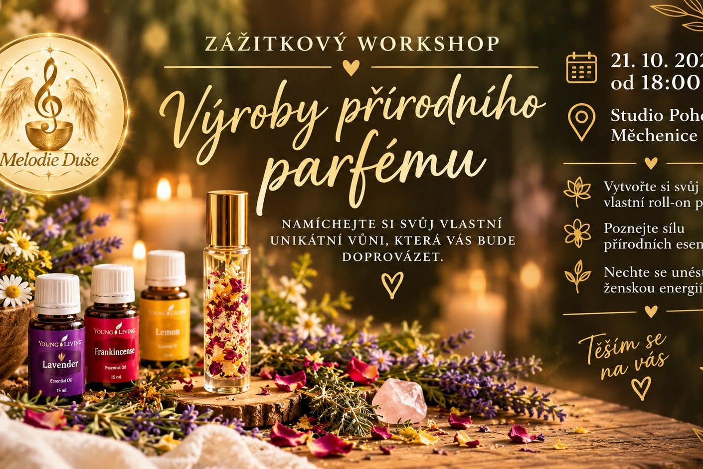 Výroba přírodního parfému