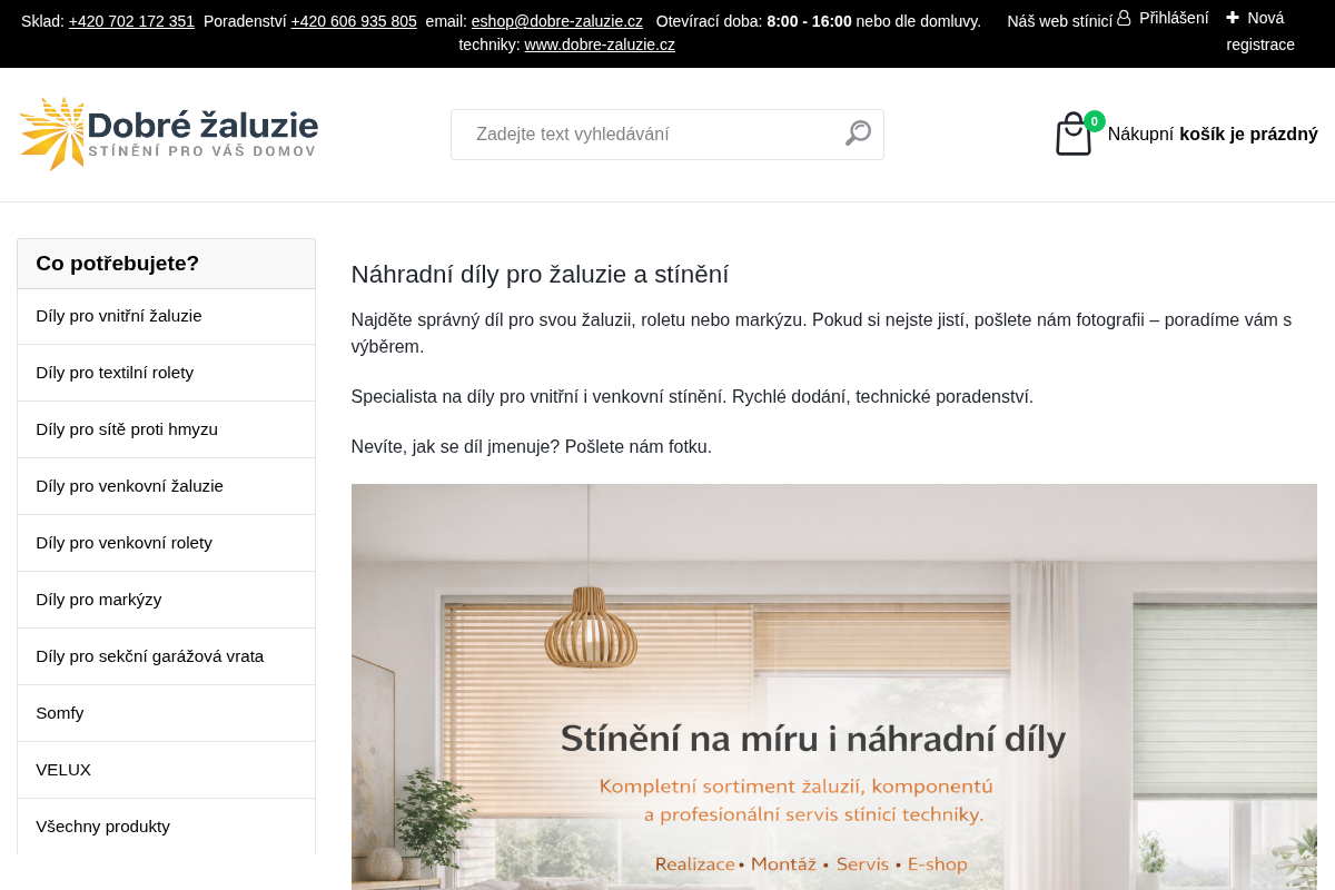 Eshop.dobre-zaluzie.cz