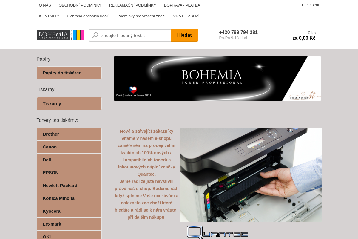Bohemiatoner.cz