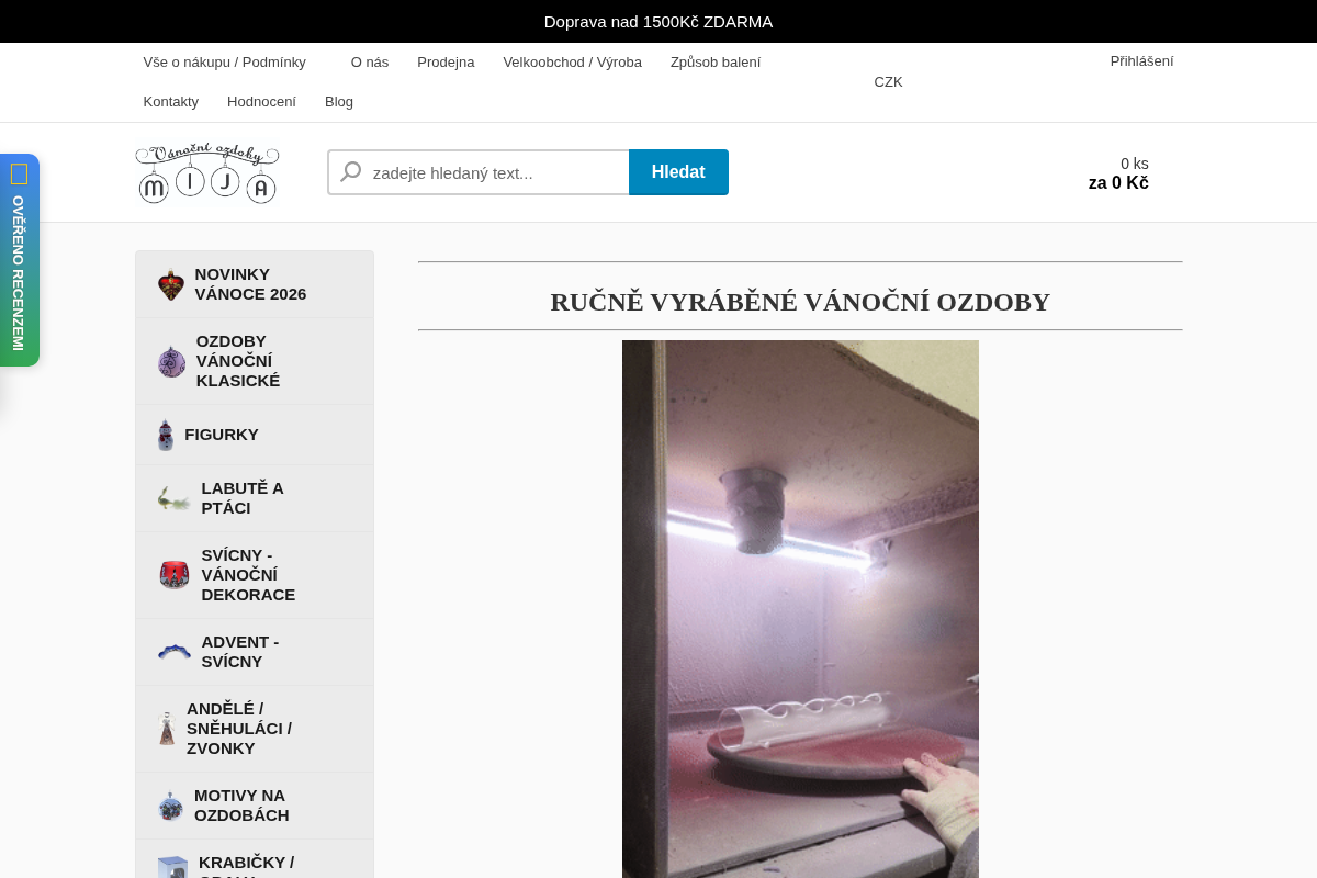 VÁNOČNÍ OZDOBY - MIJA