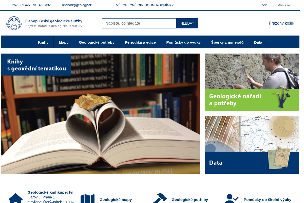 Geologické knihkupectví České geologické služby