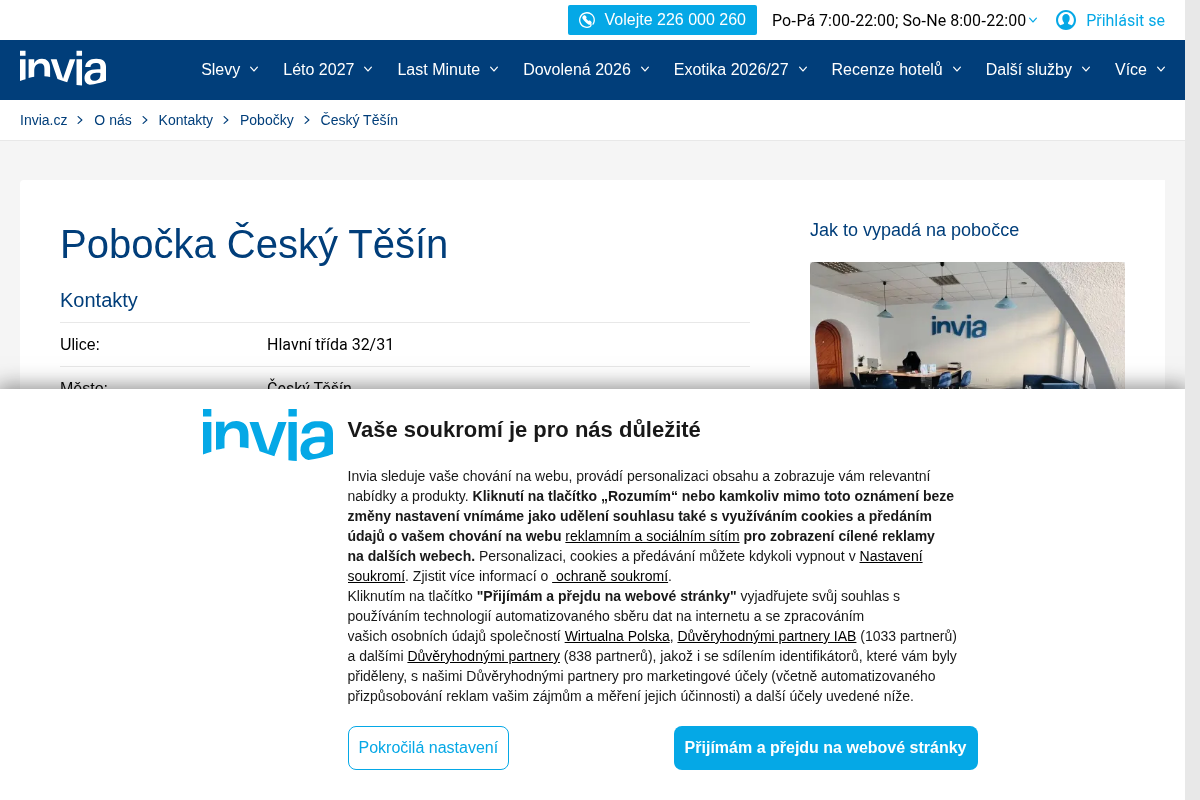 Invia - cestovní agentura