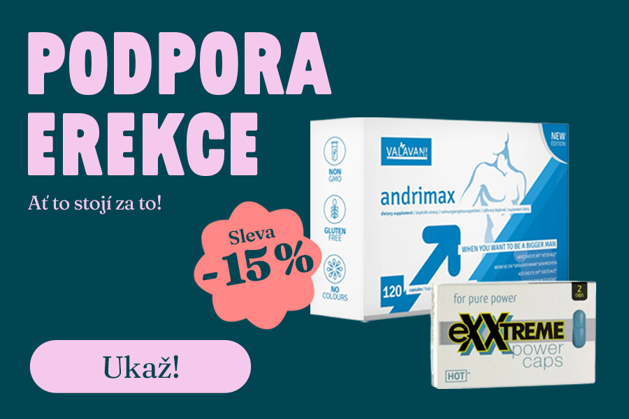 15% sleva na celou kategorii Lepší erekce