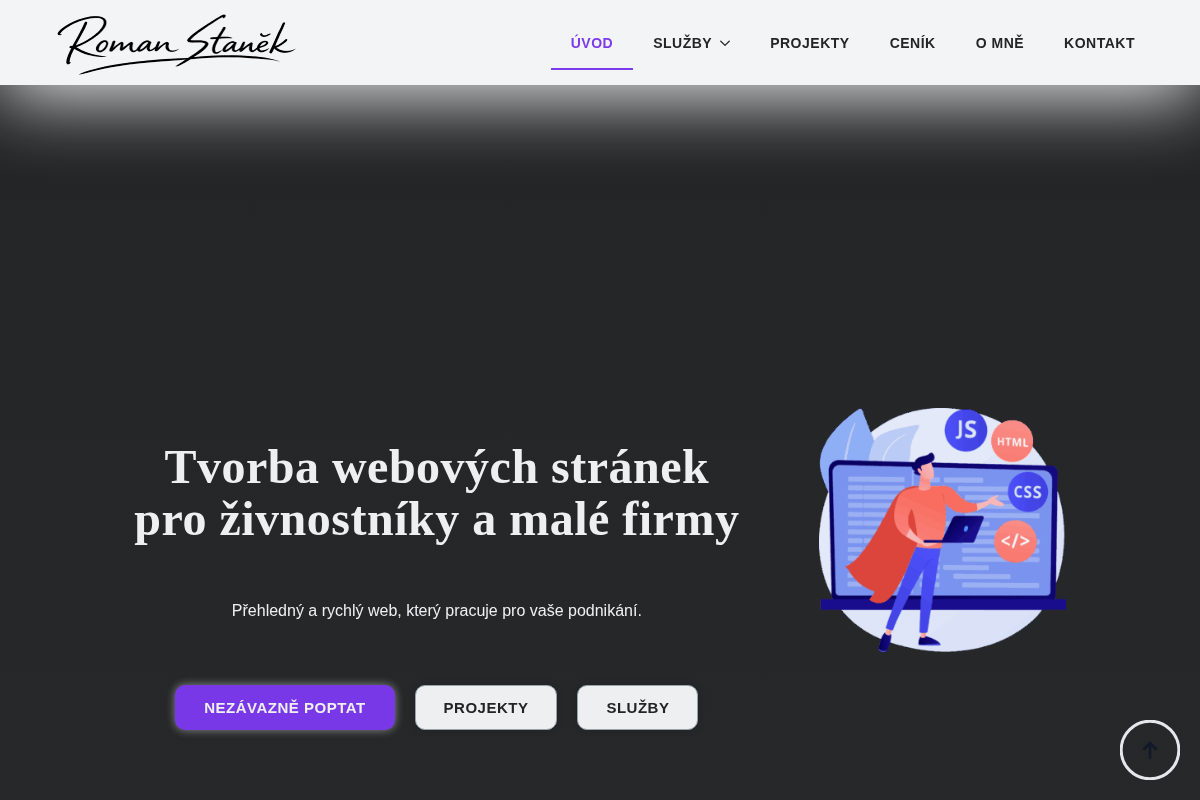 Roman Staněk - Tvorba webů