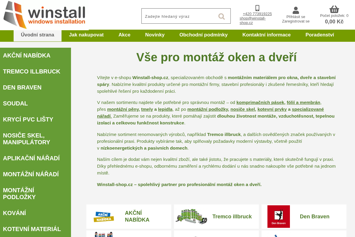 Winstall-shop.cz
