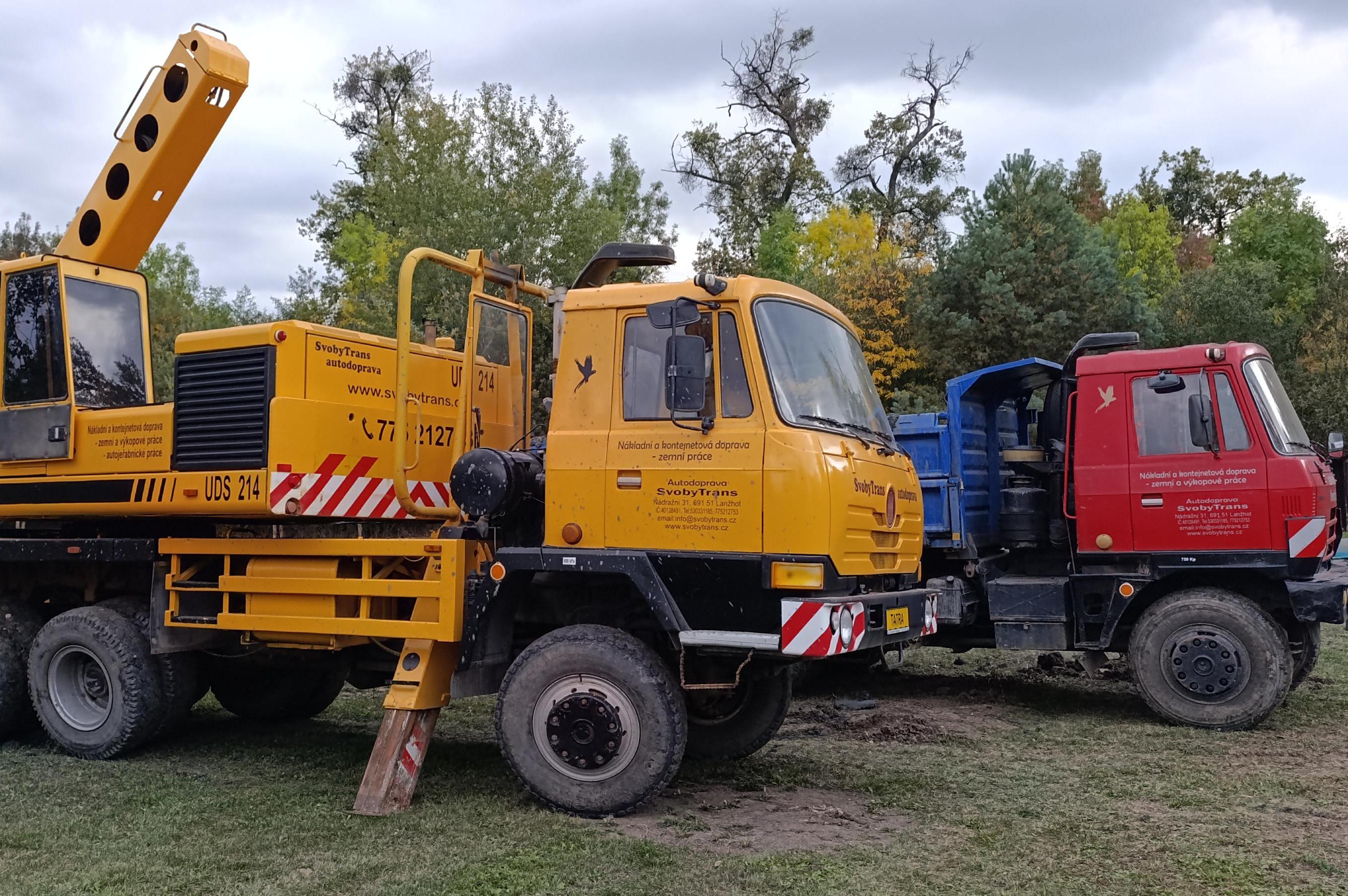 Zemní práce Svobytrans autodoprava