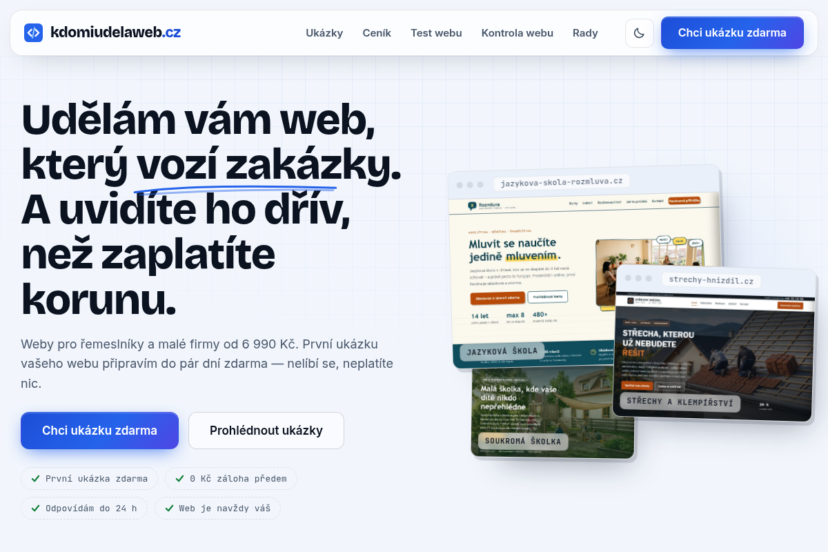 Kdomiudelaweb.cz