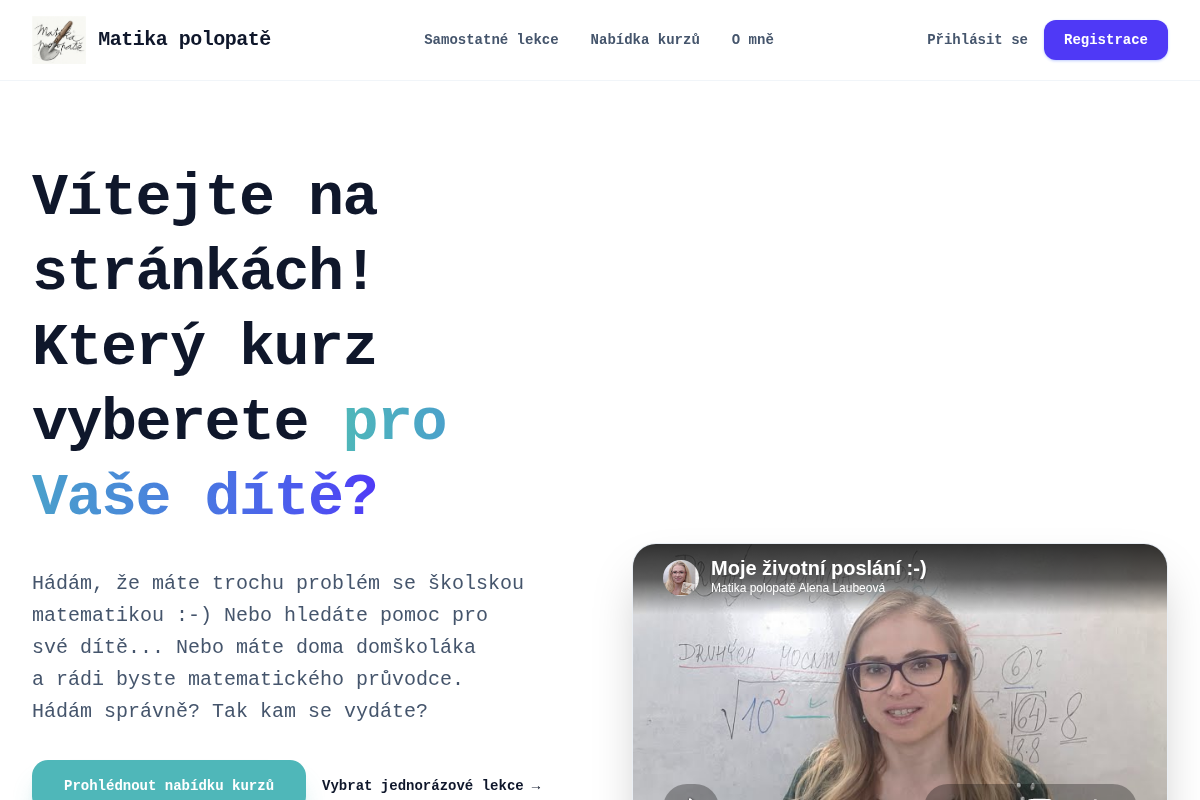 Matikapolopate.cz