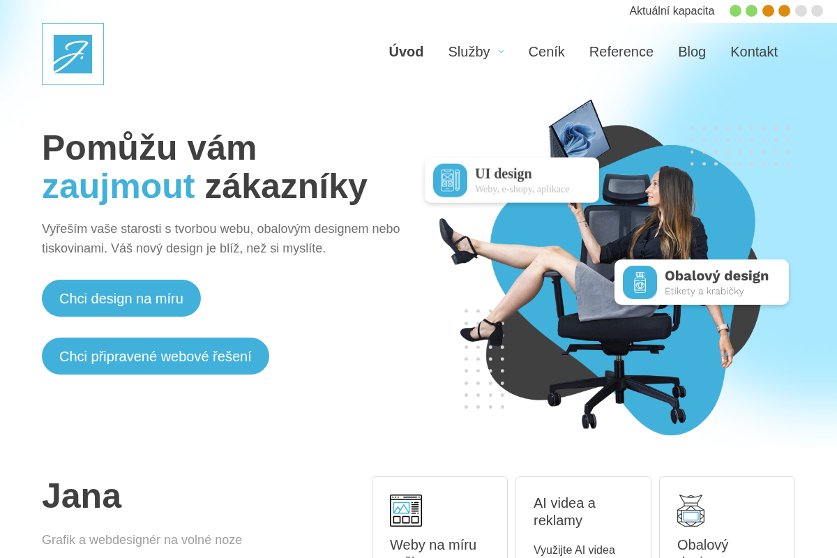Jana Jonášová - navrhywebu.cz