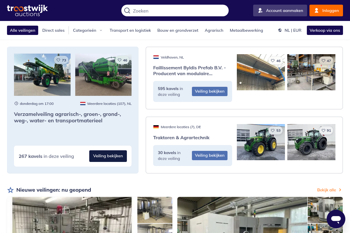 Troostwijkauctions.com