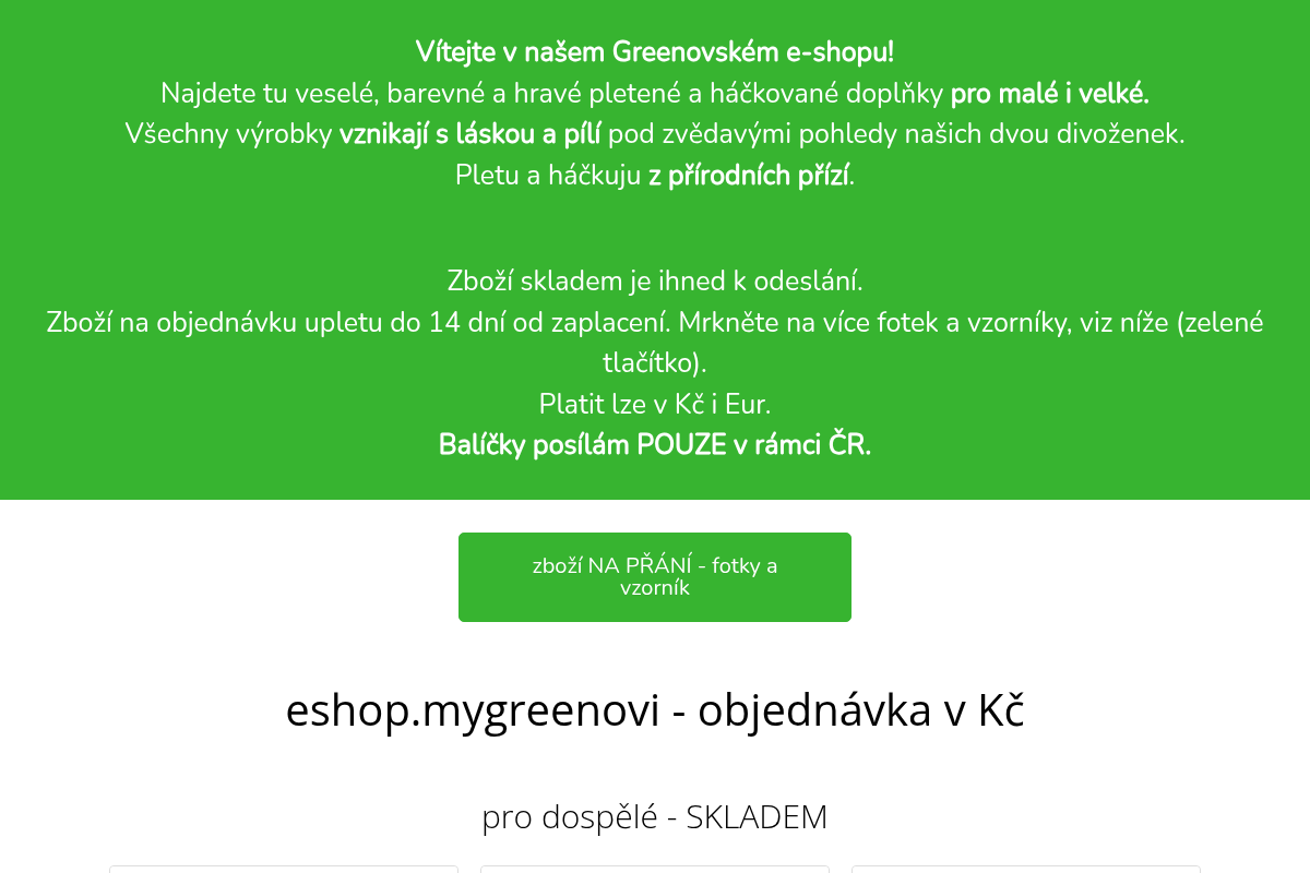 My Greenovi