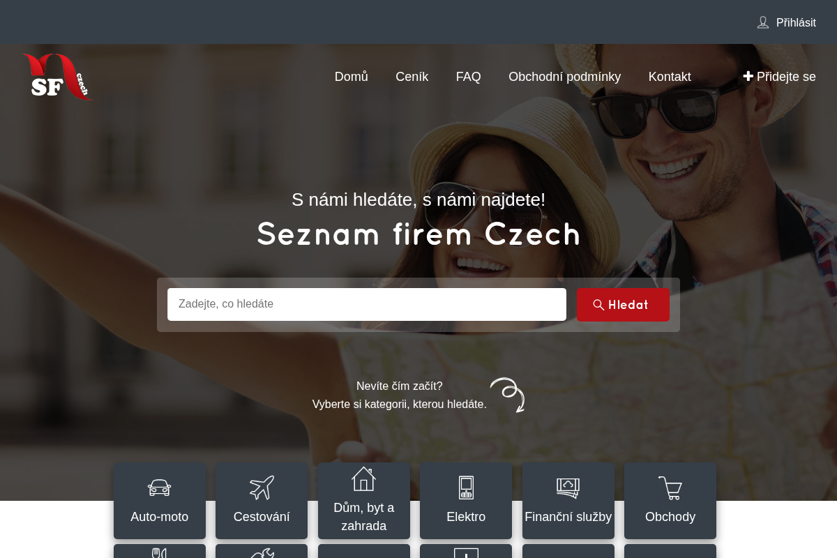 Seznam firem Czech s.r.o.